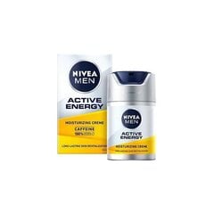 Kasvovoide Nivea Active Energy miehille, 50 ml hinta ja tiedot | Kasvovoiteet | hobbyhall.fi