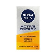 Kasvovoide Nivea Active Energy miehille, 50 ml hinta ja tiedot | Kasvovoiteet | hobbyhall.fi