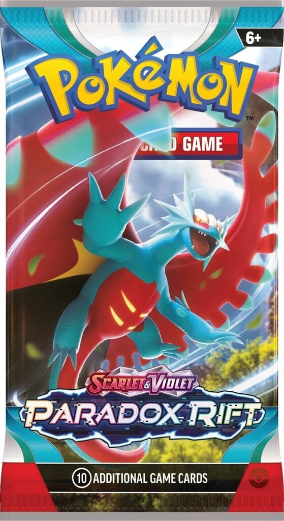 Pokemon TCG Scarlet & Violet Paradox Rift 1 x Booster Pack hinta ja tiedot | Lautapelit ja älypelit | hobbyhall.fi