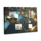 Pin board Koristeabstraktio, 100x70 cm hinta ja tiedot | Toimistotarvikkeet | hobbyhall.fi