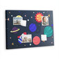 Pin board Lasten kosmos, 100x70 cm hinta ja tiedot | Toimistotarvikkeet | hobbyhall.fi