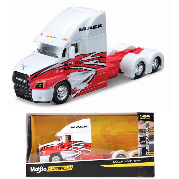 Maisto 1:64 Big Rig Vehicle Set Series Die Cast Keräilyharrastukset Moottoripyörämallilelut