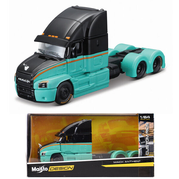 Maisto 1:64 Big Rig Vehicle Set Series Die Cast Keräilyharrastukset Moottoripyörämallilelut