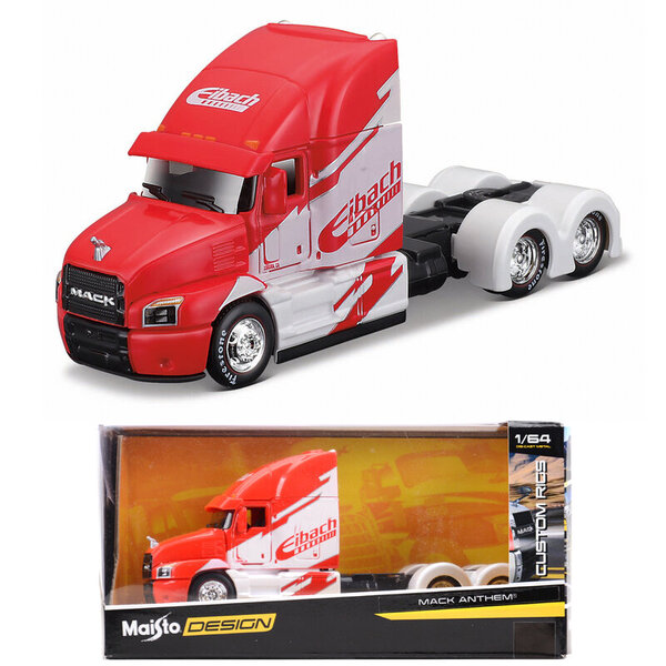 Maisto 1:64 Big Rig Vehicle Set Series Die Cast Keräilyharrastukset Moottoripyörämallilelut