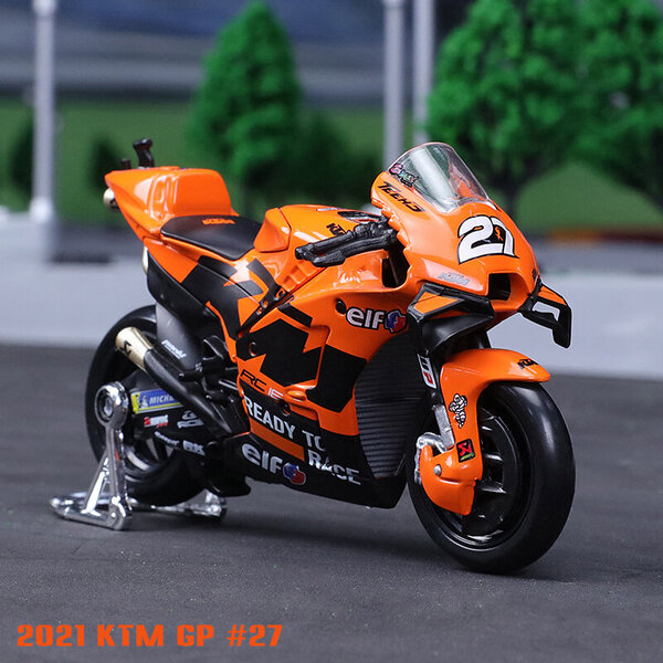 Maisto 1:18 2022 Yamaha Factory Racing Team #20 Fabio Quartararo #21 Lisenssi Alloy Motorcycle Model Toy