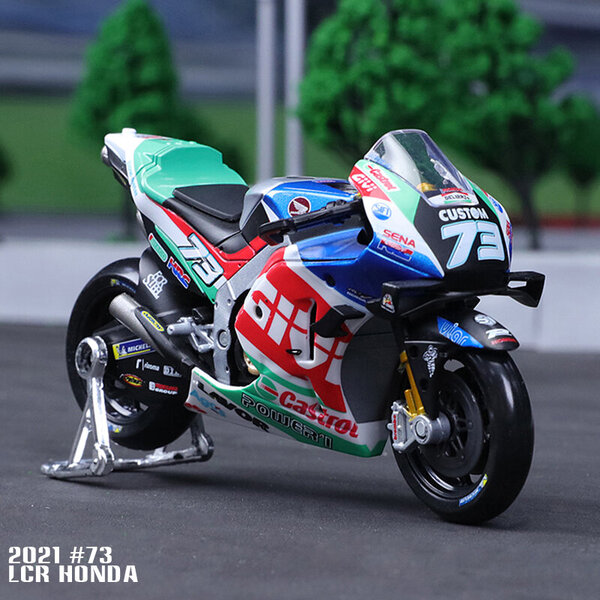 Maisto 1:18 2022 Yamaha Factory Racing Team #20 Fabio Quartararo #21 Lisenssi Alloy Motorcycle Model Toy