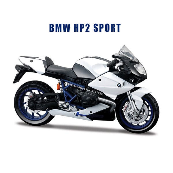 Maisto 1:18 Uusi BMW Latte Moto Auto R1200 GS 1100 RS alkuperäinen valtuutettu simulaatiometalliseos moottoripyörä malli leluauto Keräily