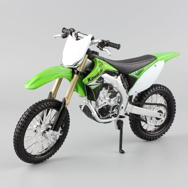 1/12 Maisto KAWASAKI KX450F Dirt Motocross Enduro Bike Vaaka Moottoripyörä Lelut Diecast Model Racing Miniature AMA Supercross GP