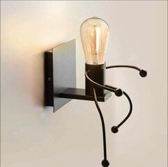 Wall Light Industrial Light Creative sisävalaisimet Retro Iron Art Deco baariin, makuuhuoneeseen, keittiöön, ravintolaan, kahvilaan hinta ja tiedot | Seinävalaisimet | hobbyhall.fi