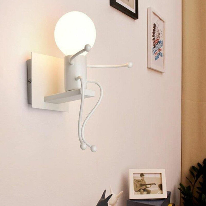 Wall Light Industrial Light Creative sisävalaisimet Retro Iron Art Deco E27 Jalusta baariin, makuuhuoneeseen, keittiöön, ravintolaan, kahvilaan hinta ja tiedot | Seinävalaisimet | hobbyhall.fi