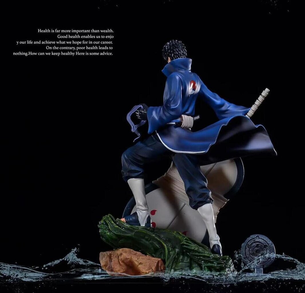 Naruto Anime 1/8 Scale Painted Figure Two Head Fight Version Uchiha Obito Toiminta PVC Figure Lelu Lelu Brinquedos 28cm hinta ja tiedot | Pienoismallit | hobbyhall.fi