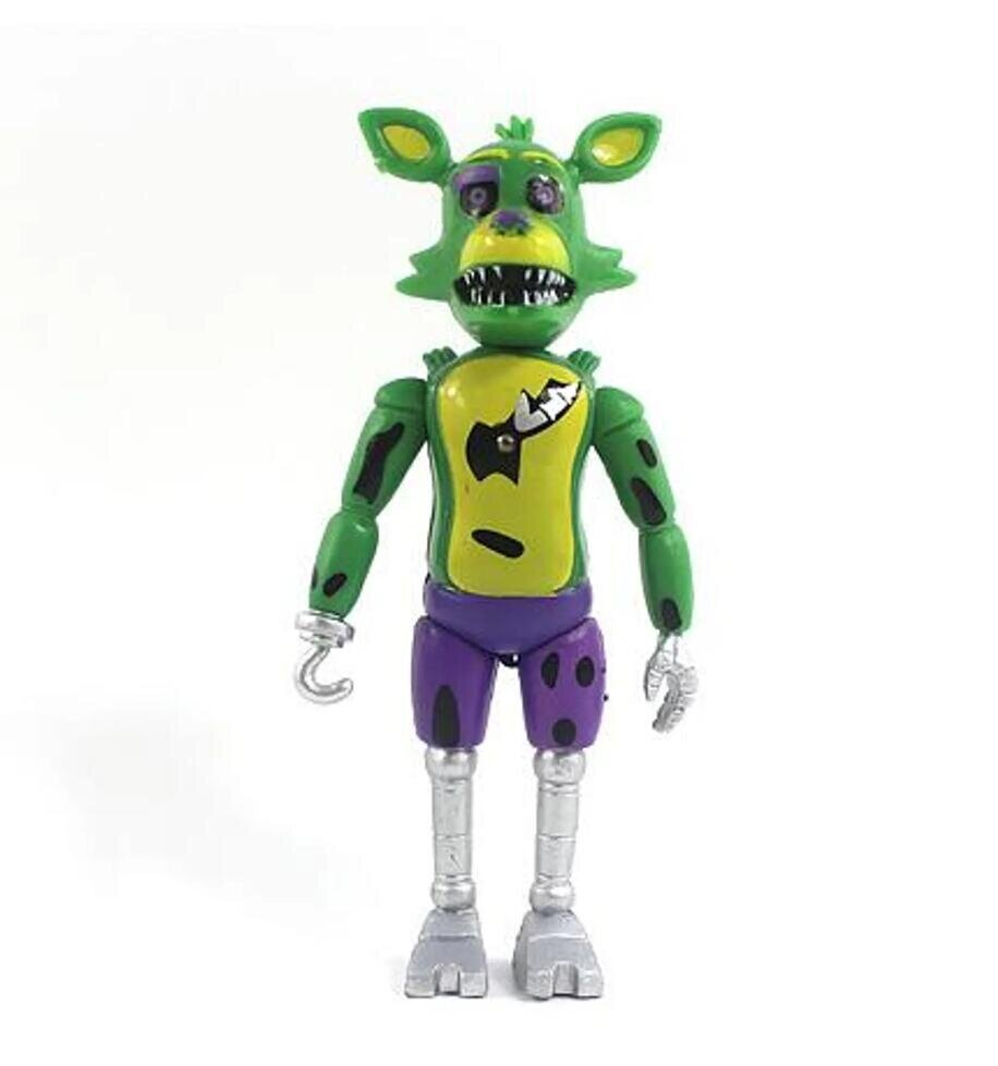 5 kpl 5.5 tuuman Five Nights At Freddy's FNAF Foxy Gold Freddy Chica Freddy PVC Action Figure Lelu lapsille hinta ja tiedot | Pienoismallit | hobbyhall.fi