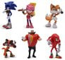 6kpl Sonic Doll Anime Figure Toy 4. sukupolven Boom Rare Dr Eggman Shadow PVC lelu lapsille Figures lahja 4-7cm hinta ja tiedot | Pienoismallit | hobbyhall.fi