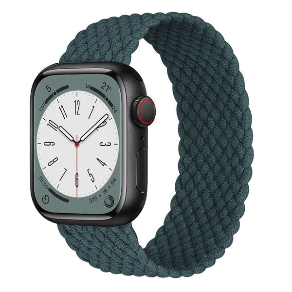 Punottu ranneke Apple Watch Rannekorelle 40mm 44mm 49mm 45mm 41mm 38mm 42mm 44 45mm Rannekoru iWatch Ultra 2 series 9 7 6 3 8 SE Ranneke