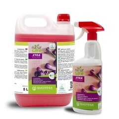 NATURSAFE XTRA SHINE ekologinen kylpyhuoneen puhdistusaine , 750ml x 16kpl hinta ja tiedot | Puhdistusaineet | hobbyhall.fi