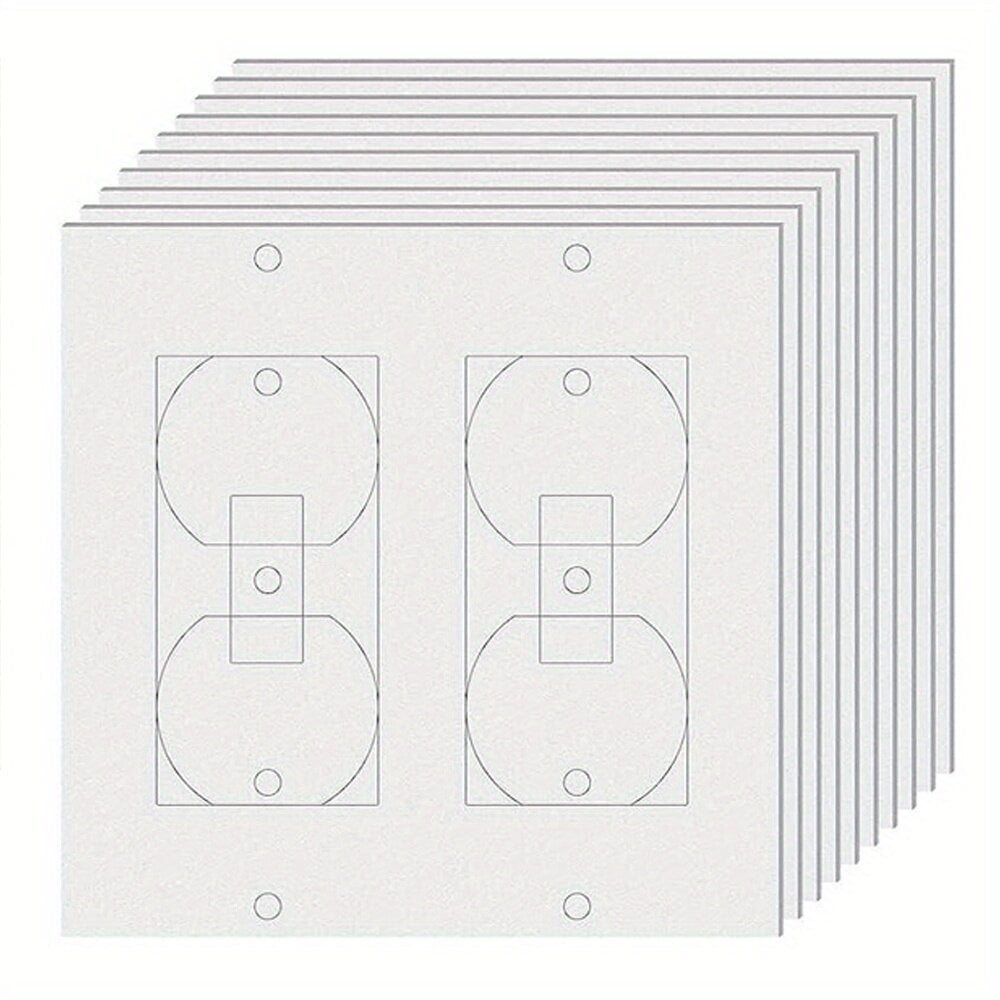 20/10kpl Sähkörasian Eristyspehmusteet Seinän Eristysseinän Tiivisteet, EVA Vaahdon Tiiviste Seinään, Valoon, Kytkimen Pistorasian Suojukseen Yhteensopiva Pistorasiakytkin. hinta ja tiedot | Kytkimet ja pistorasiat | hobbyhall.fi