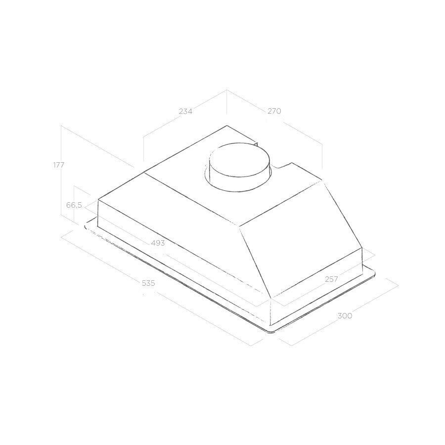 Elica ERA C IX/A/60 hinta ja tiedot | Liesituulettimet | hobbyhall.fi