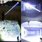 Ladattava Tehokas 50000 LUX LED Taktinen Taskulamppu, 5000M Pitkä Valonheitin hinta ja tiedot | Retkilamput | hobbyhall.fi