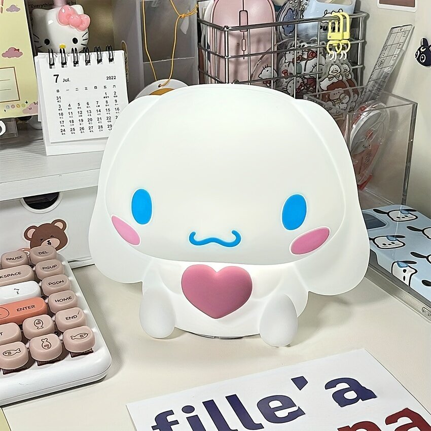 'Cinnamoroll Yövalo Söpö Silikoni Kosketusvalo Kolme Väriä Kaukosäädin' hinta ja tiedot | Retkilamput | hobbyhall.fi