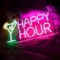 'Fomzze Cocktaileja Happy Hour Neonimainos USBllä' hinta ja tiedot | Retkilamput | hobbyhall.fi