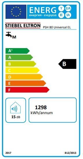 Lämminvesivaraaja PSH Universal EL Stiebel Eltron 80 l hinta ja tiedot | Lämminvesivaraajat | hobbyhall.fi