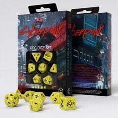 Pelinoppasarja Cyberpunk RED RPG, keltainen hinta ja tiedot | Lautapelit ja älypelit | hobbyhall.fi