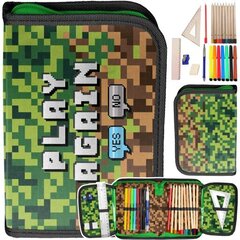 Taitettava kynäkotelo Paso Minecraft hinta ja tiedot | Penaalit | hobbyhall.fi