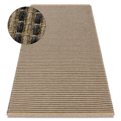 Matto JUTE 3652 musta/beige hinta ja tiedot | Isot matot | hobbyhall.fi