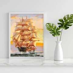 Maalaus numeroilla kehyksessä Oh Art! 40x50 cm hinta ja tiedot | Maalaa numeroiden mukaan | hobbyhall.fi