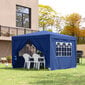 Huvimaja Holla Garden 4 3 x 3 x 2,5 m hinta ja tiedot | Puutarhapaviljongit | hobbyhall.fi