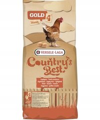 Munivien kanojen rehu Versele-Laga Country's Best Gold 4 Mash, 20 kg hinta ja tiedot | Lintujen ruokinta | hobbyhall.fi