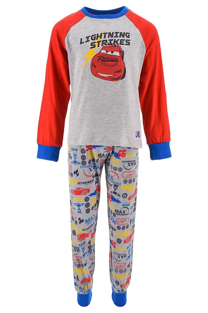 Lasten Pyjama Disney Cars, eri värejä hinta ja tiedot | Poikien kylpytakit ja pyjamat | hobbyhall.fi