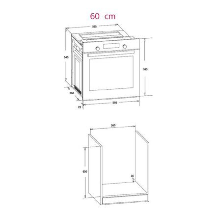 Simfer Oven hinta ja tiedot | Erillisuunit | hobbyhall.fi