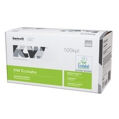 KW Ecotabs ekologiset konetiskitabletit, 100 kpl/pakkaus hinta ja tiedot | Astianpesuaineet | hobbyhall.fi