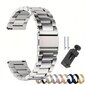 'Kello Hihna 18mm 20mm 22mm Fitbit Ruostumaton Straps Samsung Fossil' hinta ja tiedot | Älykellot | hobbyhall.fi