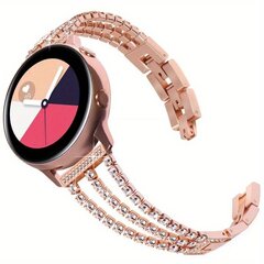 '20mm ruostumaton teräs ranneke Galaxy Watch 6 5 4 40mm 44mm Gear S3 metalliranneke 22mm Correas GT4 rannerengas' hinta ja tiedot | Älykellot | hobbyhall.fi