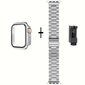 'Teräsremmi + Uta Kuori Sopii IWatch Series Se Ultra 2 1 S9 8 7 6 5 4 3 2 1 Series Unisex 38mm40mm41mm42mm44mm45mm49mmpc Kova Materiaali Kahden-yhdessä Törmäys Ja Nauru Kello Suojakuori Näyttää Kuten Ultra Malli Metallilla Säädettävä Remmi 2kpl Yhdistelmä hinta ja tiedot | Älykellot | hobbyhall.fi