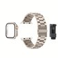 'Teräsremmi + Uta Kuori Sopii IWatch Series Se Ultra 2 1 S9 8 7 6 5 4 3 2 1 Series Unisex 38mm40mm41mm42mm44mm45mm49mmpc Kova Materiaali Kahden-yhdessä Törmäys Ja Nauru Kello Suojakuori Näyttää Kuten Ultra Malli Metallilla Säädettävä Remmi 2kpl Yhdistelmä hinta ja tiedot | Älykellot | hobbyhall.fi