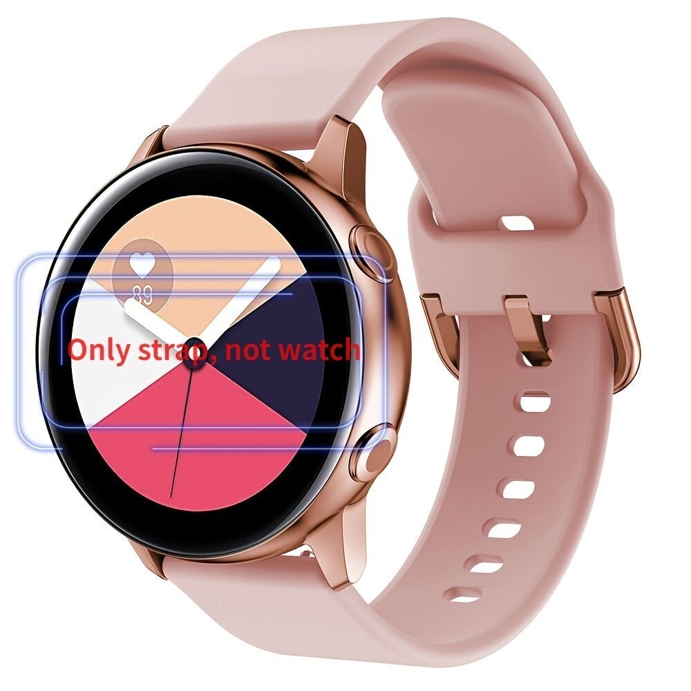 '22mm 20mm Silikonihihna Galaxy Watch 4 Urheiluhihna' hinta ja tiedot | Älykellot | hobbyhall.fi