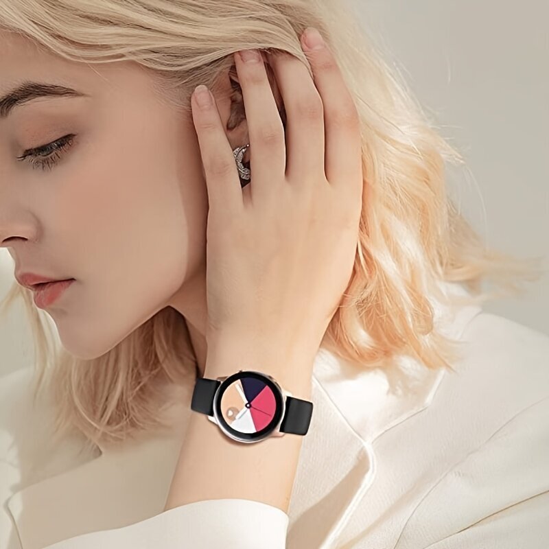 '22mm 20mm Silikonihihna Galaxy Watch 4 Urheiluhihna' hinta ja tiedot | Älykellot | hobbyhall.fi