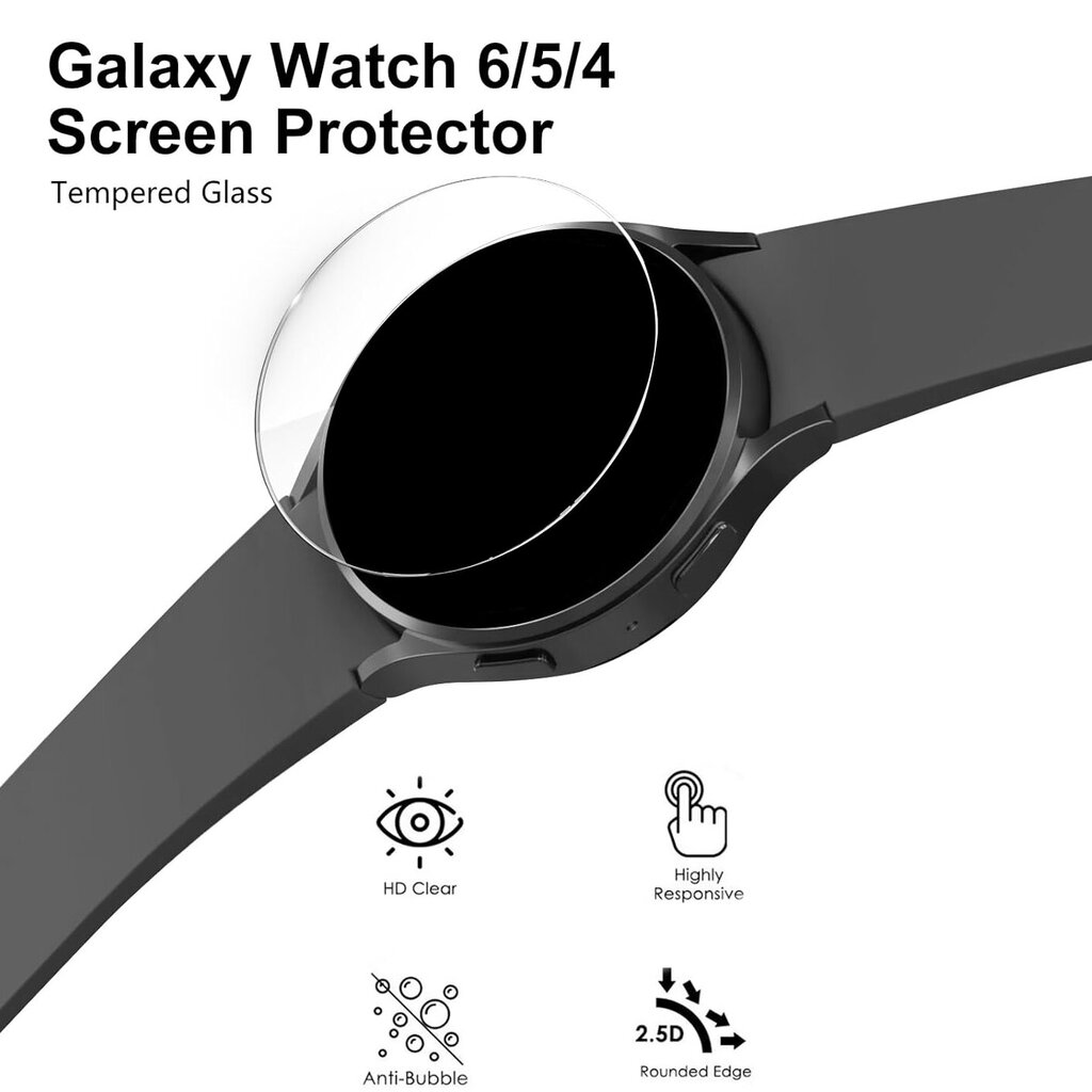 '8 kpl karkaistu lasi ruudunsuoja Samsung Galaxy Watch ' hinta ja tiedot | Älykellot | hobbyhall.fi