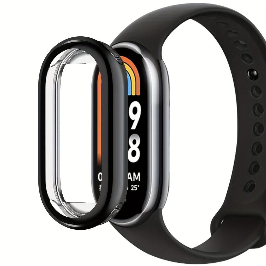 'Pehmeä TPU Kotelo Lasi Xiaomi Mi Band 8' hinta ja tiedot | Älykellot | hobbyhall.fi