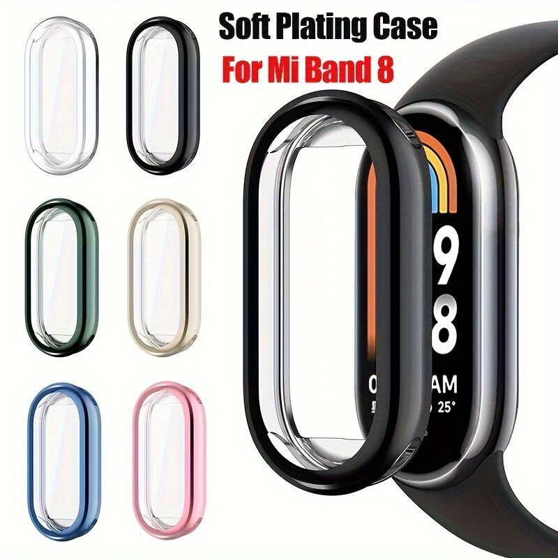 'Pehmeä TPU Kotelo Lasi Xiaomi Mi Band 8' hinta ja tiedot | Älykellot | hobbyhall.fi