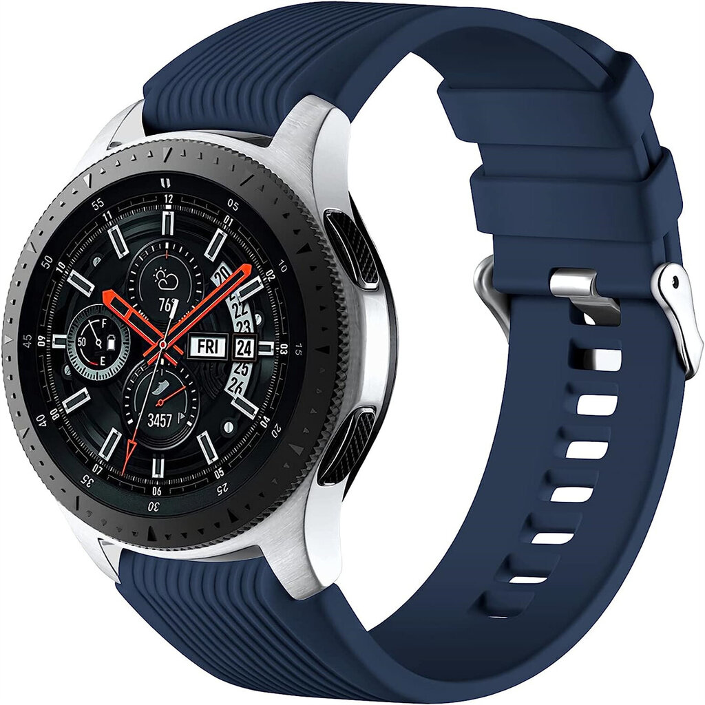 '22mm silikonihihna yhteensopiva Samsung Galaxy Watch 46mm kanssa' hinta ja tiedot | Älykellot | hobbyhall.fi