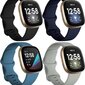 '4 Pakkausta Hihnat Yhteensopiva Fitbit Sense/Versa 3/4/Sense 2, Pehmeä TPU Urheiluhihna, Vaihtohihnat Naisille Miehille' hinta ja tiedot | Älykellot | hobbyhall.fi