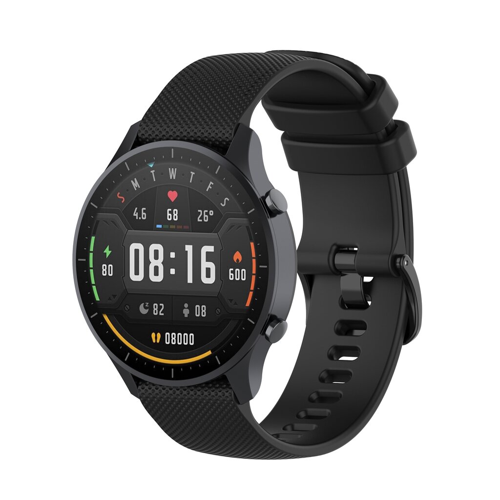 '22mm Universaali Silikoniranneke Xiaomi Kelloille ja Amazfit GTR' hinta ja tiedot | Älykellot | hobbyhall.fi