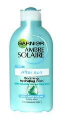 Garnier Ambre Solaire Aftersun rauhoittava ja kosteuttava emulsion Sensitive 200 ml hinta ja tiedot | Aurinkovoiteet | hobbyhall.fi