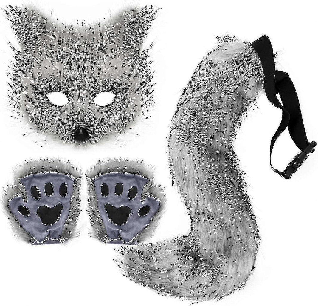 Tekoturkista Fox Tail Cat Wolf Cosplay-asusetti hinta ja tiedot | Hiustarvikkeet | hobbyhall.fi