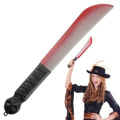 Halloween puku veitsi verinen Machete tappaja Cleaver ase Gadget 36cm hinta ja tiedot | Naamiaisasut | hobbyhall.fi