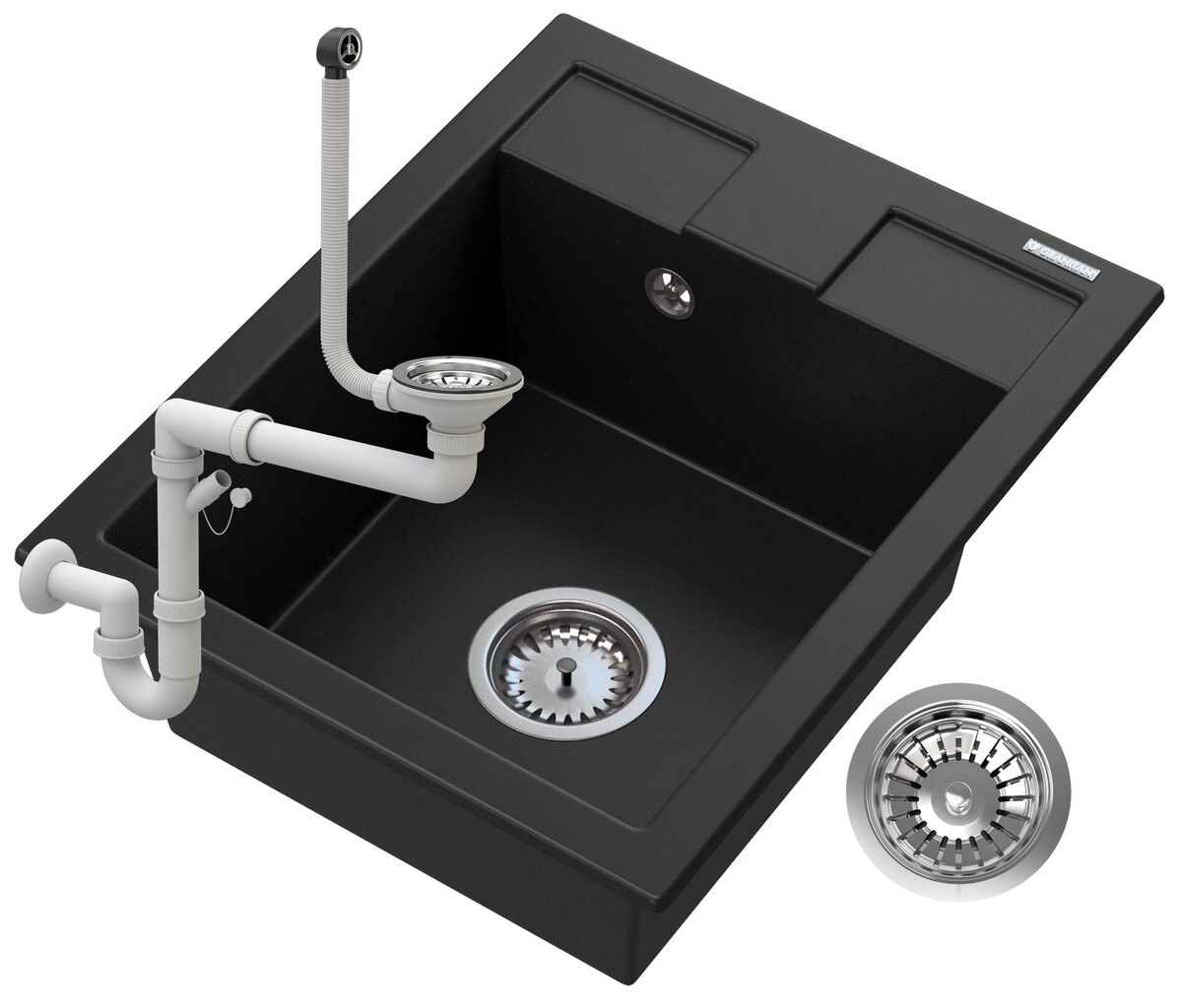 Sink Granitan Samos sifoni hinta ja tiedot | Keittiöaltaat | hobbyhall.fi